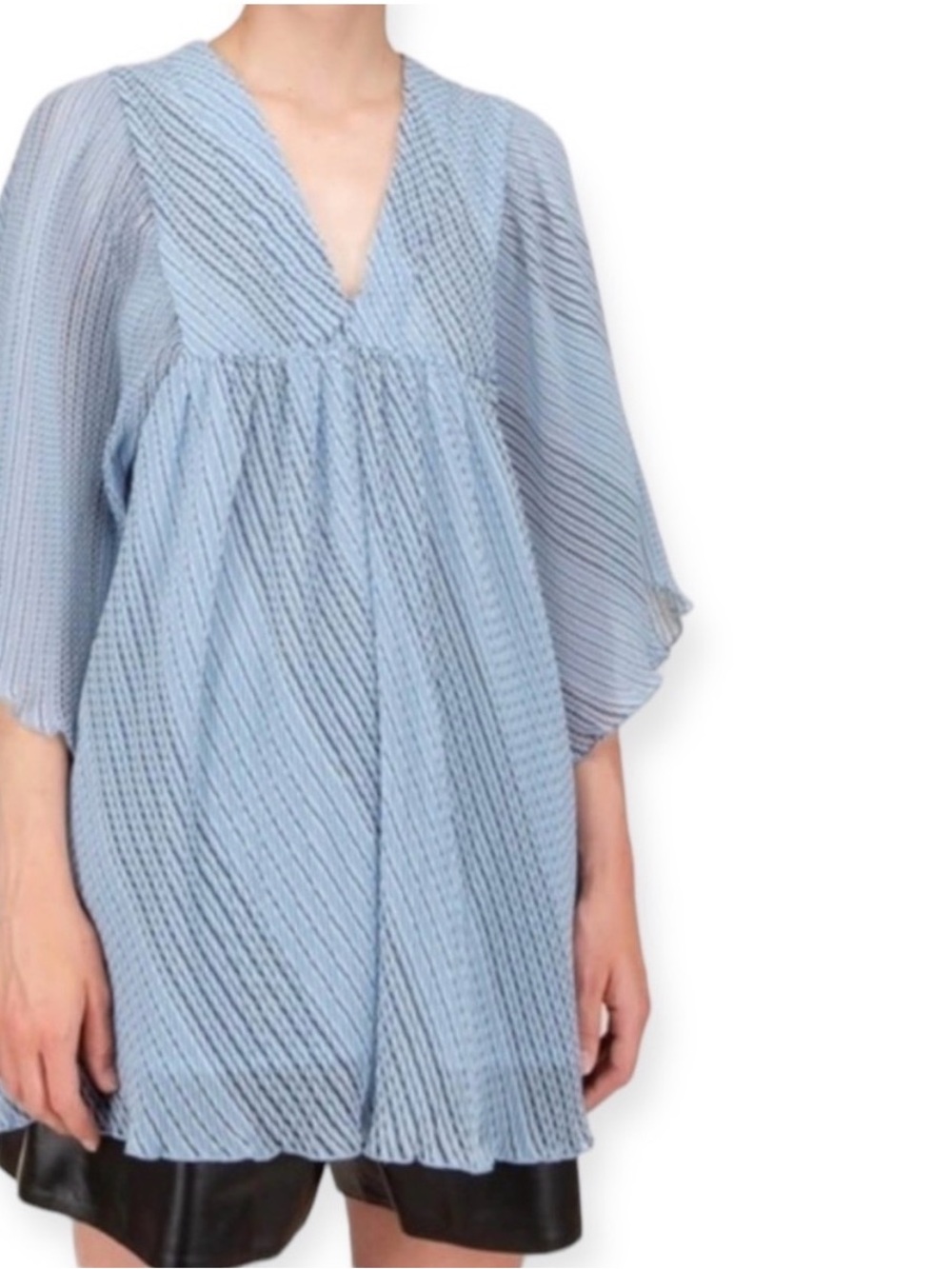 NWT Ganni Pleated Georgette Tunic
Top Sz S/M